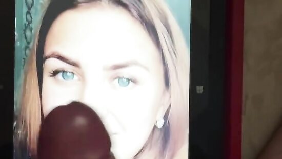 Cum on photo 2